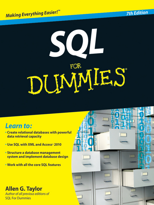 Title details for SQL For Dummies by Allen G. Taylor - Available
